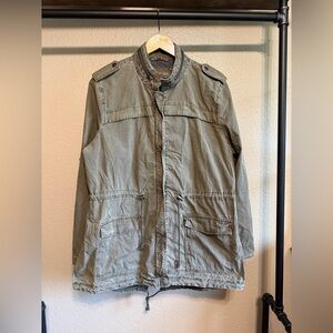 Levi's Military Style Utility Jacket Womens Size Large
